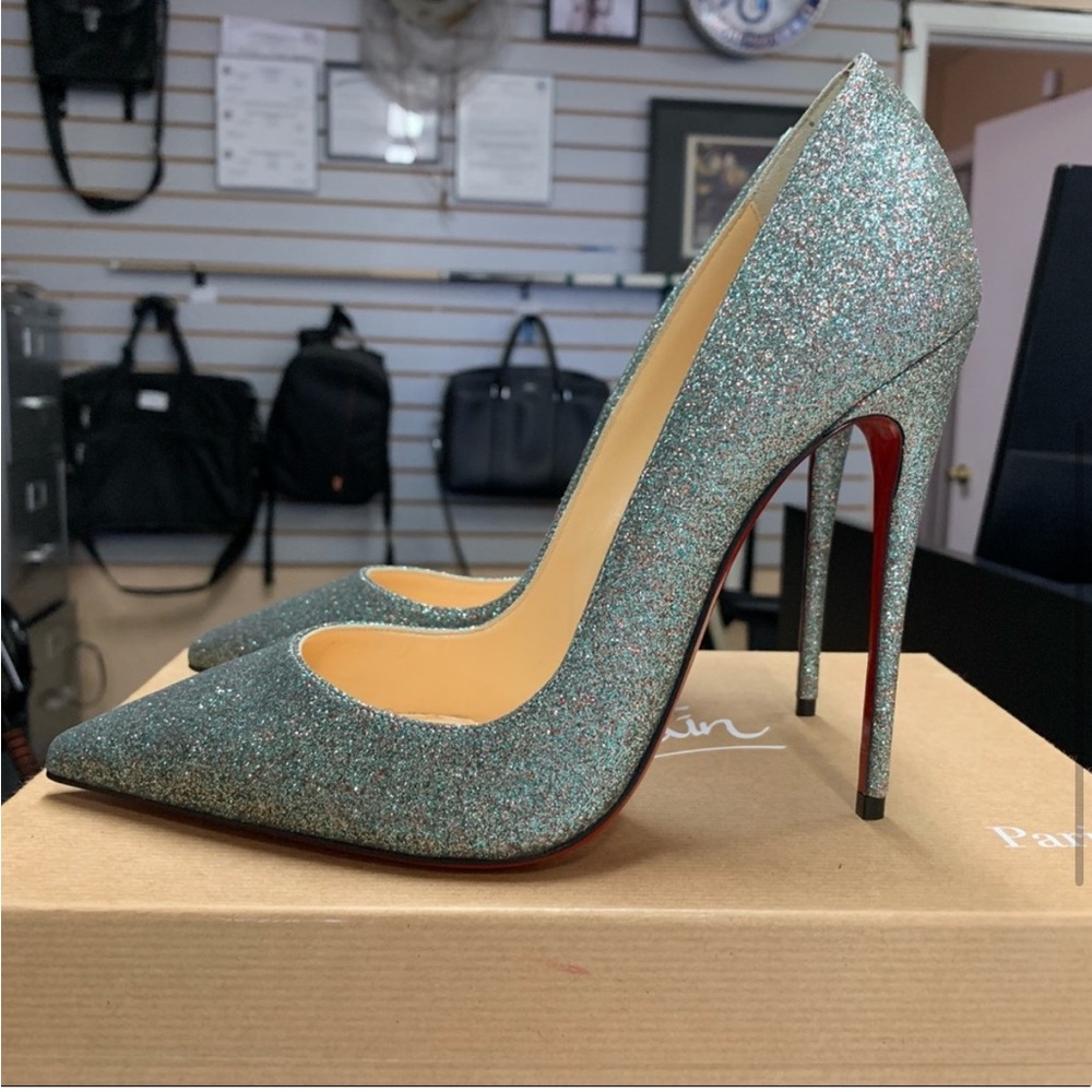 Christian louboutin 39.5 so kate 120 sparkle